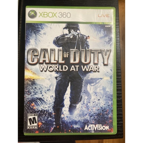 Call of Duty World At War Microsoft Xbox 360 Tested Video Game - Picture 1 of 6